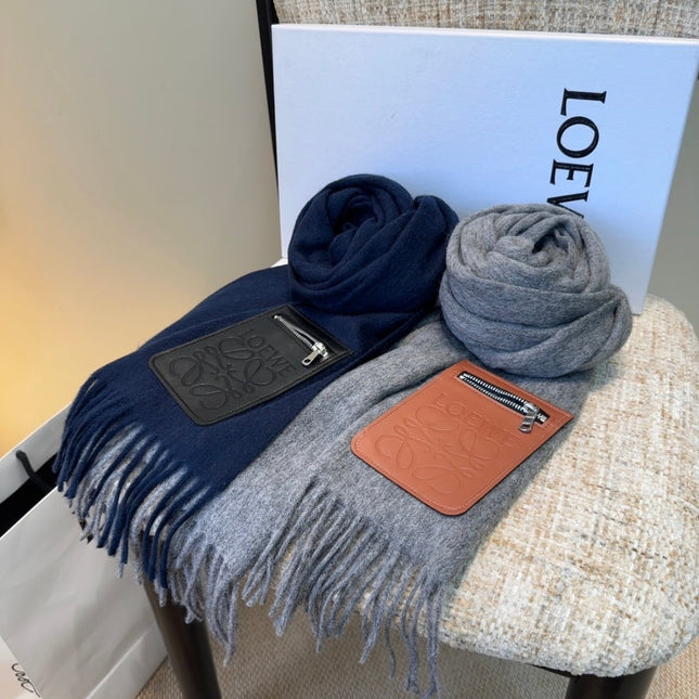 LOEWE 25S SCARF 180 IN CASHMERE 858212