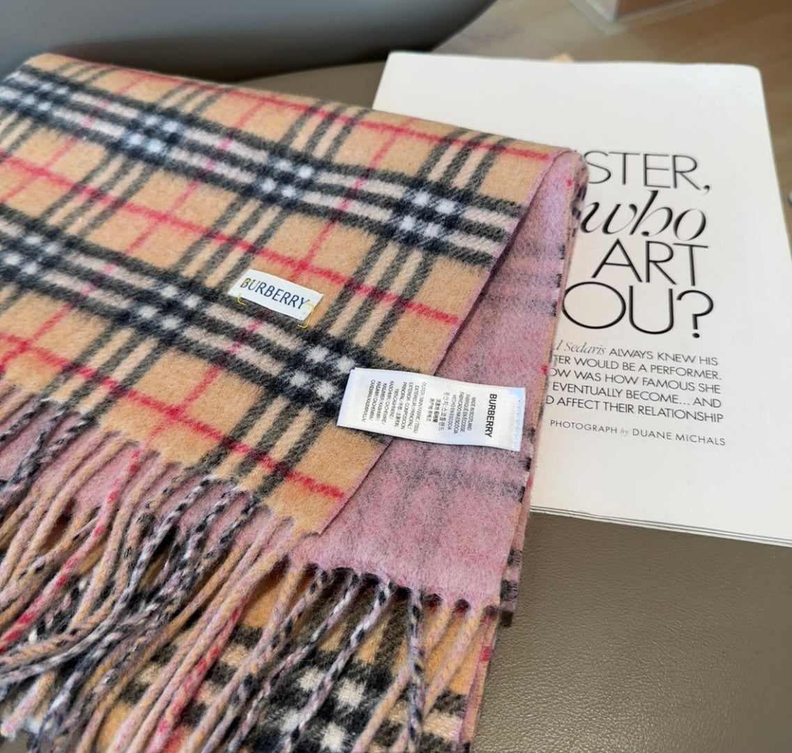BURBERRY 25S SCARF 180 CM IN CASHMERE 938044