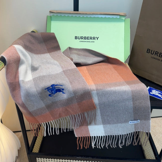BURBERRY 26S SCARF 180CM IN CASHMERE 207631