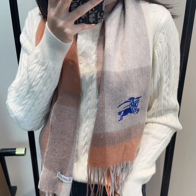BURBERRY 26S SCARF 180CM IN CASHMERE 207631