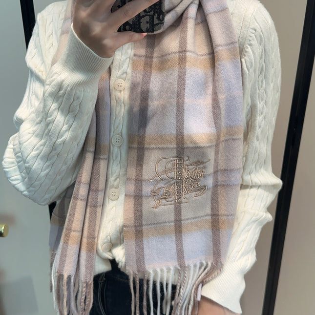 BURBERRY 26S SCARF 180CM IN CASHMERE 207637