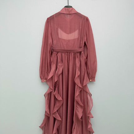 ZIMMERMANN 26S RUFFLED MAXI DRESS STYLE 130