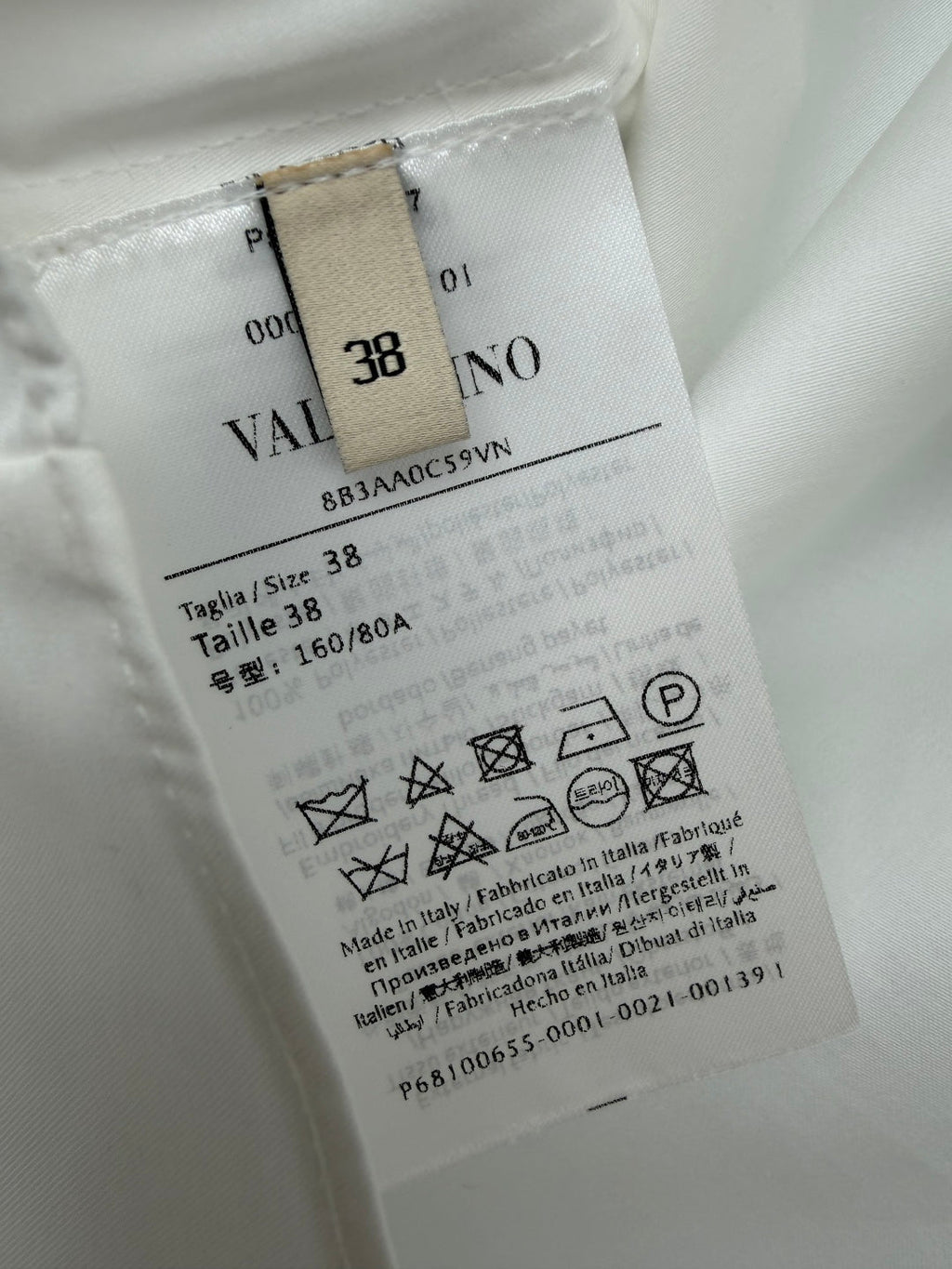 VALENTINO 26S SLEEVELESS SHIRT 152