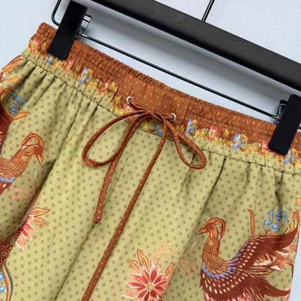 ZIMMERMANN 26S SHIRT AND SHORTS SET STYLE 77
