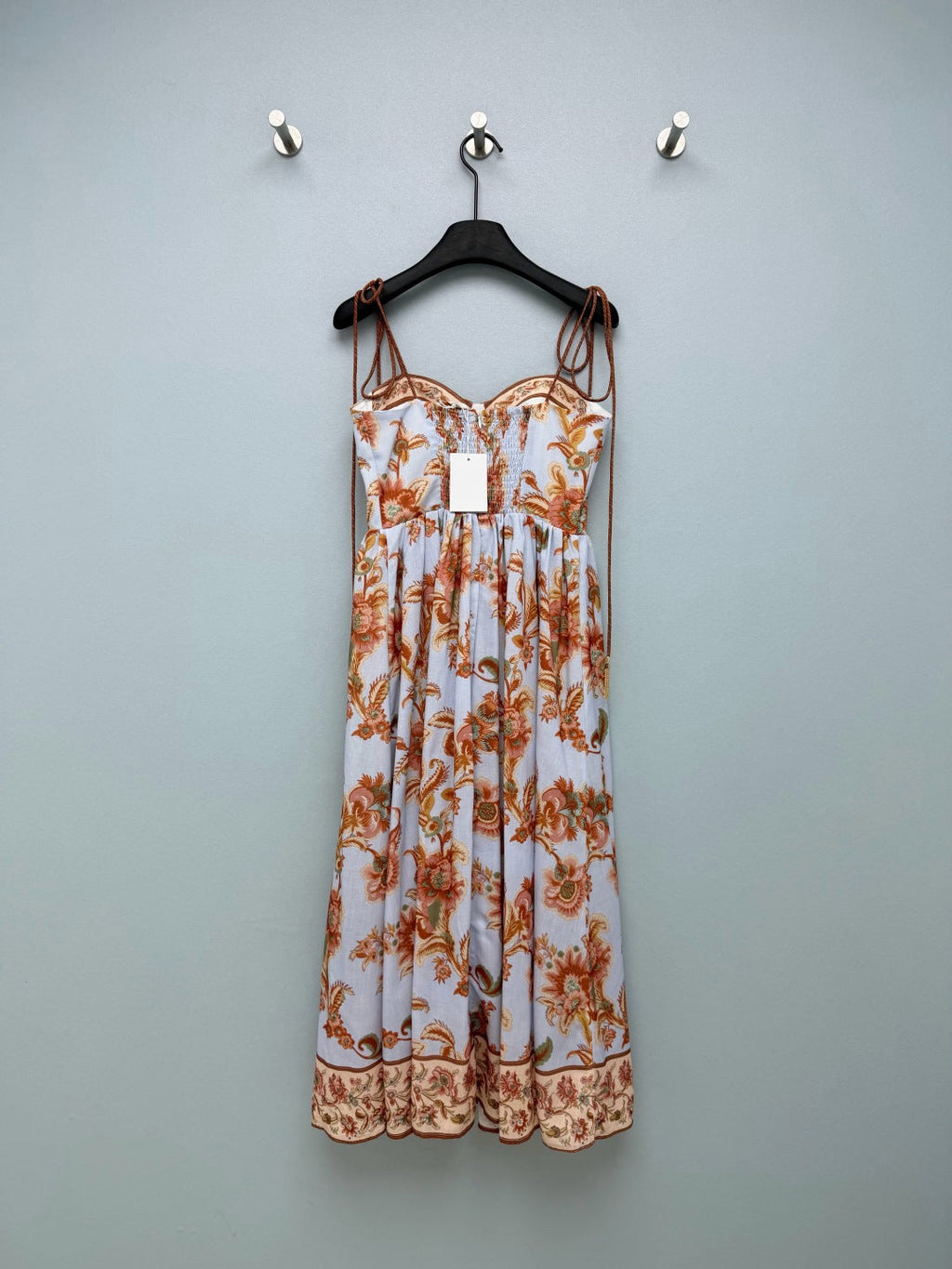 ZIMMERMANN 26S PATTERNED MIDI DRESS STYLE 76