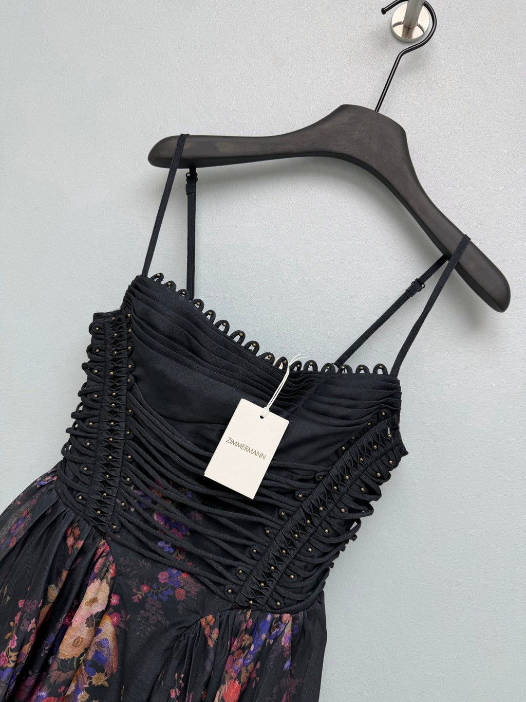 ZIMMERMANN 26S PATTERNED CAMI DRESS STYLE 66