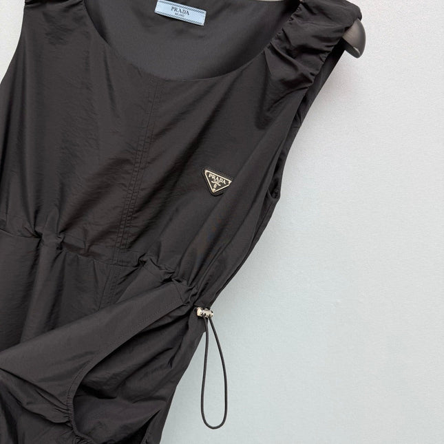 PRADA 26S SLEEVELESS WAISTED DRESS STYLE 889