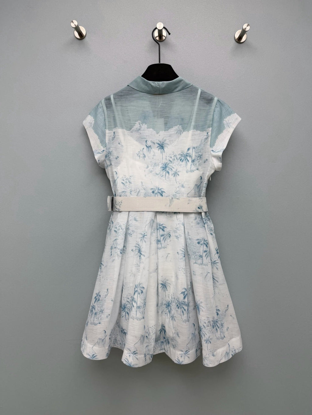 ZIMMERMANN 26S SLEEVELESS DRESS WITH BELT STYLE 30