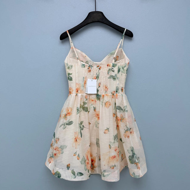 ZIMMERMANN 26S FLORAL SPAGHETTI STRAP DRESS STYLE 23