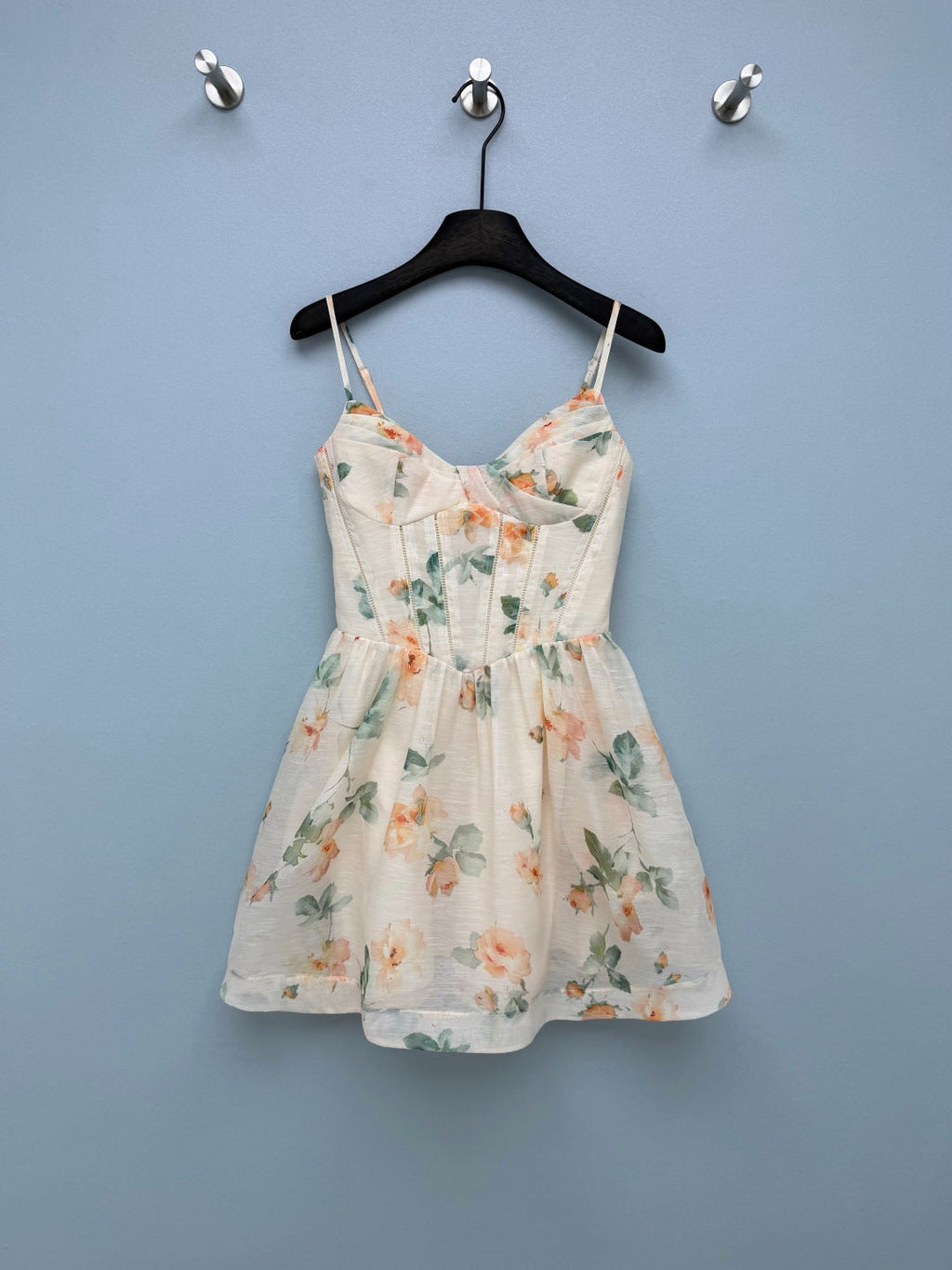 ZIMMERMANN 26S FLORAL SPAGHETTI STRAP DRESS STYLE 23