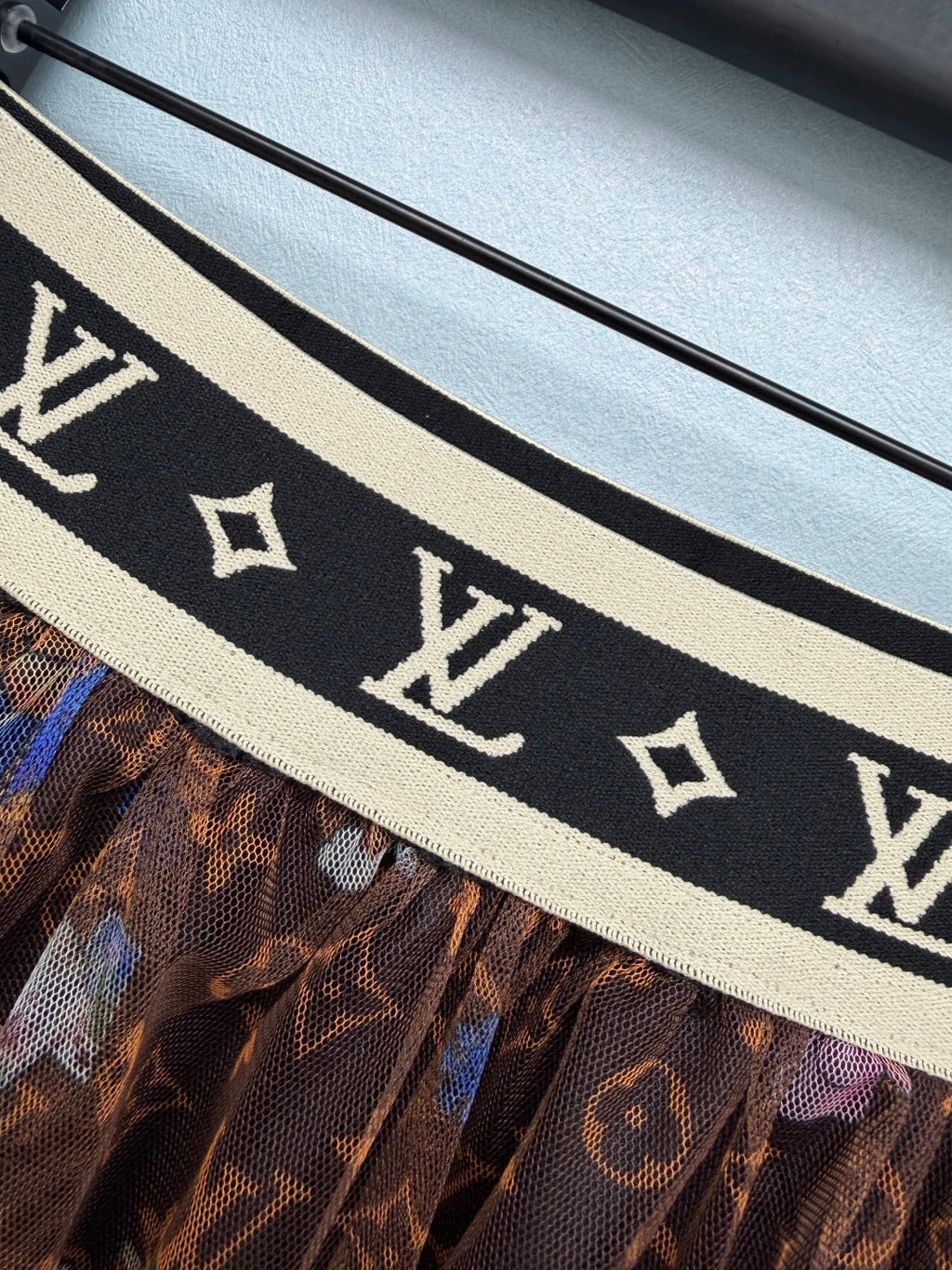 LV 26S PATTERNED CHIFFON SKIRT STYLE 171