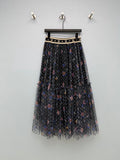 LV 26S PATTERNED CHIFFON SKIRT STYLE 170