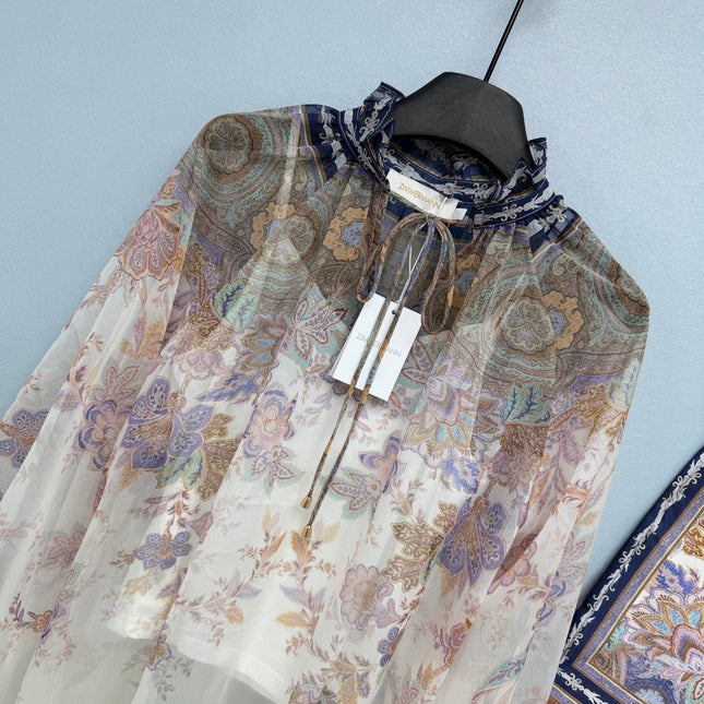ZIMMERMANN 26S TOP AND SHORTS SET 315423