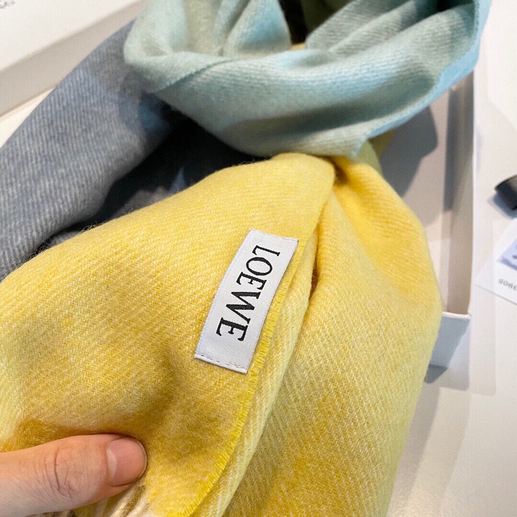 LOEWE 25S SCARF 190 IN CASHMERE 854878