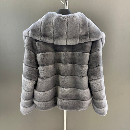 DIOR 25S RABBIT FUR JACKET 739