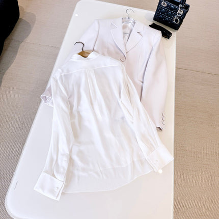 DIOR 25S PLEATED SHIRT 721