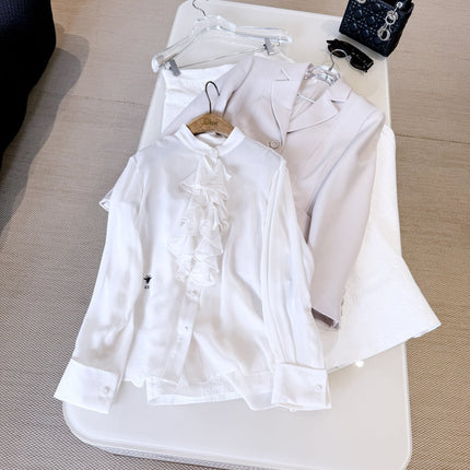 DIOR 25S PLEATED SHIRT 721