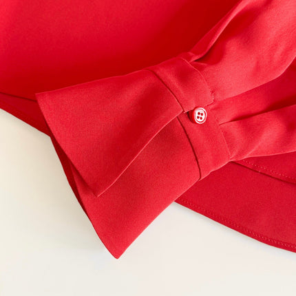 VALENTINO 26S LONG-SLEEVE SILK SHIRT 1229