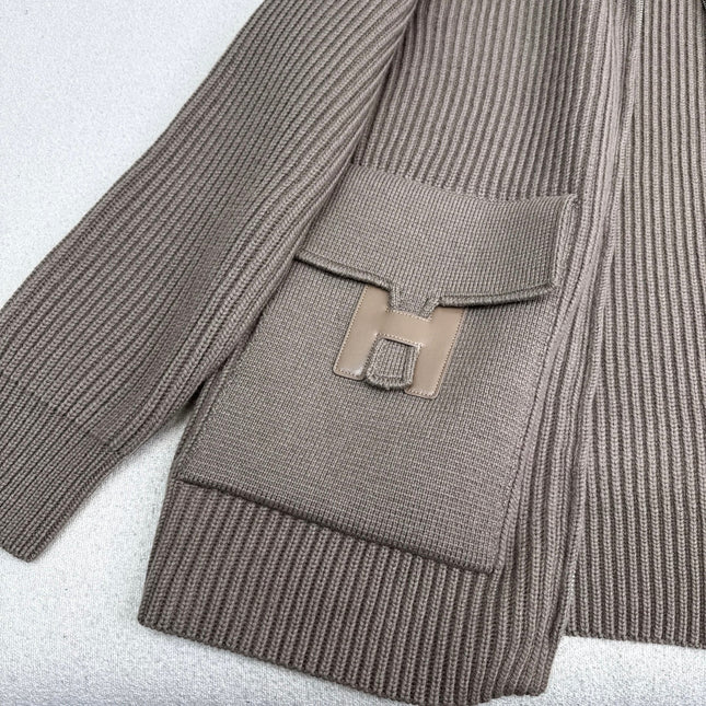 HERMES 25S KNITTED CARDIGAN 068