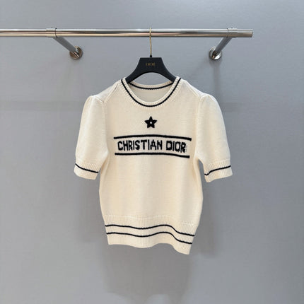 DIOR 26S SHORT-SLEEVE SWEATER 1135