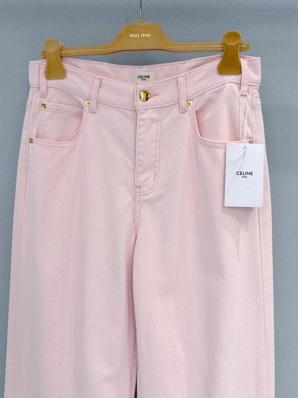 CELINE 26S WIDE-LEG JEANS STYLE 265