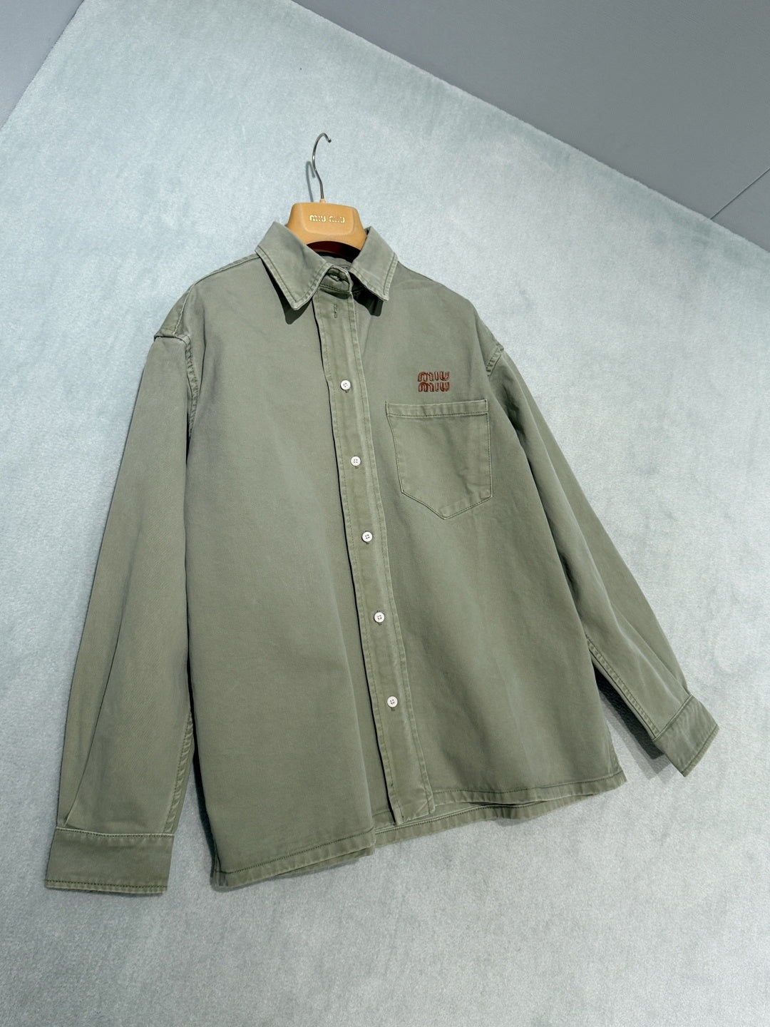 MIUMIU 26S DENIM SHIRT 1210