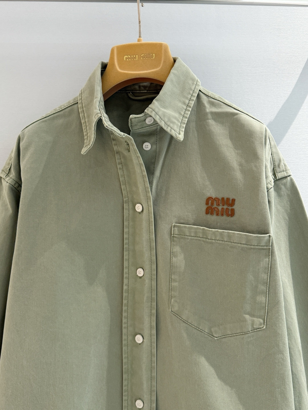 MIUMIU 26S DENIM SHIRT 1210