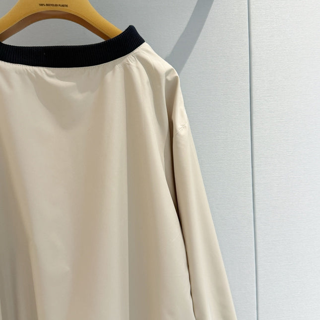 MIUMIU 26S LONG SLEEVE V-NECK TOP 1188