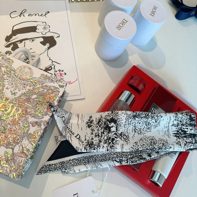 DIOR 26S SCARF 105CM IN SILK 309543