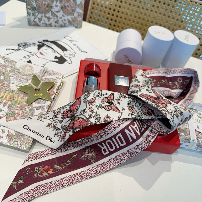 DIOR 26S SCARF 100CM IN SILK 311710