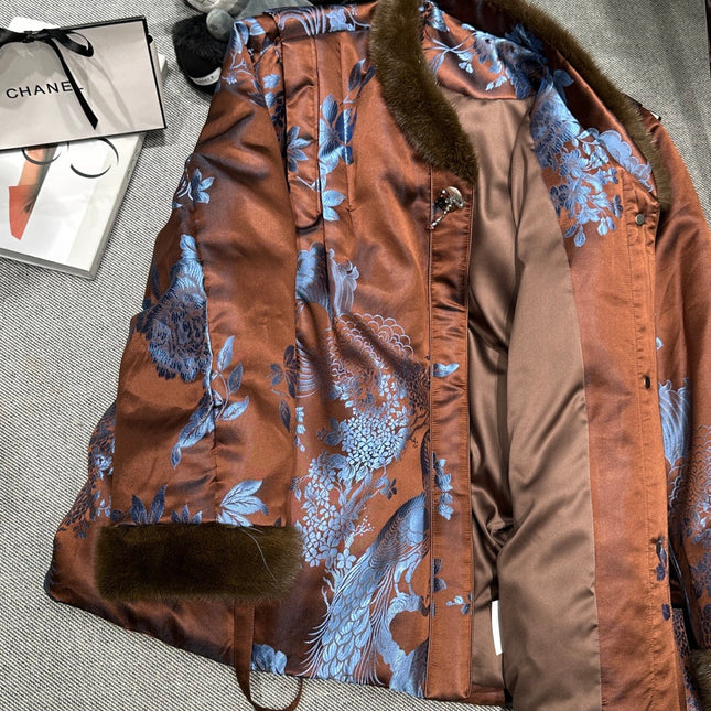 HERMES 25S MINK FUR JACKET 482