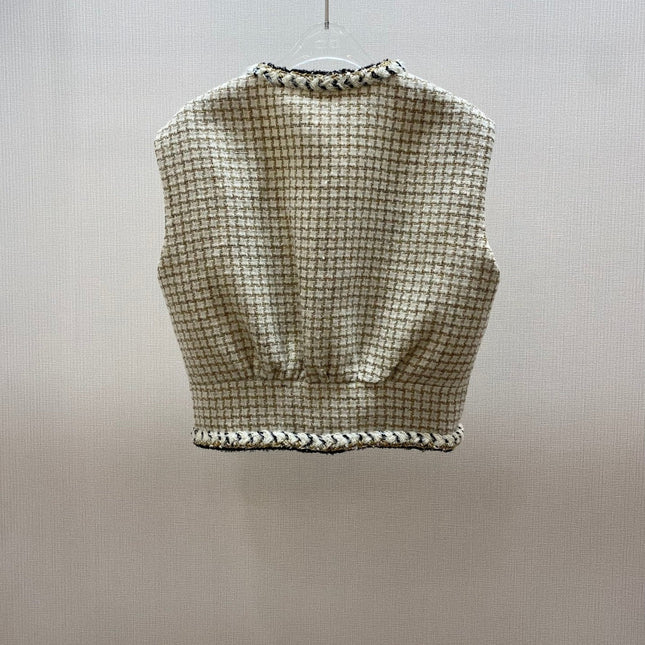 CHANEL 25S TWEED FOUR-POCKET BLAZER 315