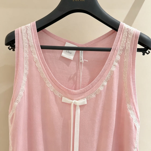 DIOR 26S KNIT SLEEVELESS TOP 1295