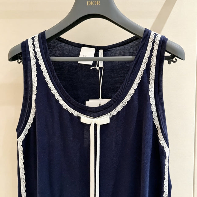 DIOR 26S KNIT SLEEVELESS TOP 1294