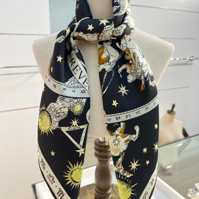 DIOR 26S SCARF 90CM IN SILK 274732