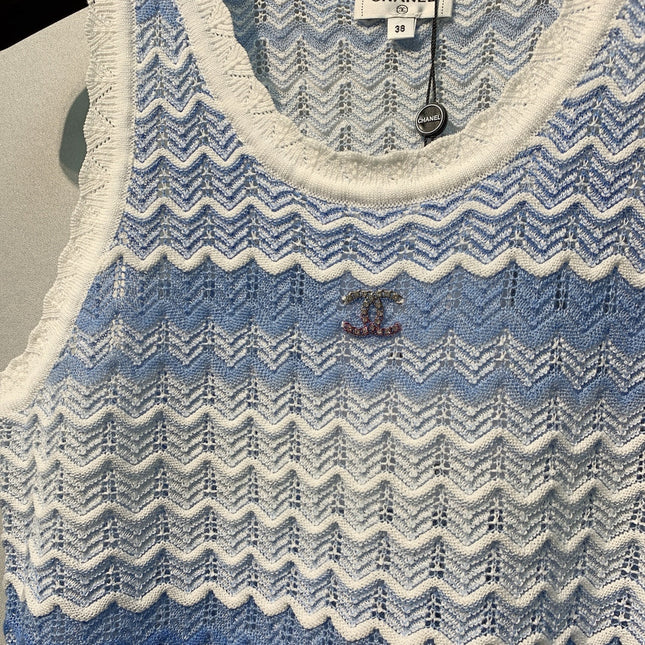 CHANEL 26S KNIT TANK TOP STYLE 1112