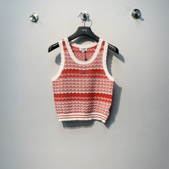 CHANEL 26S KNIT TANK TOP STYLE 1110