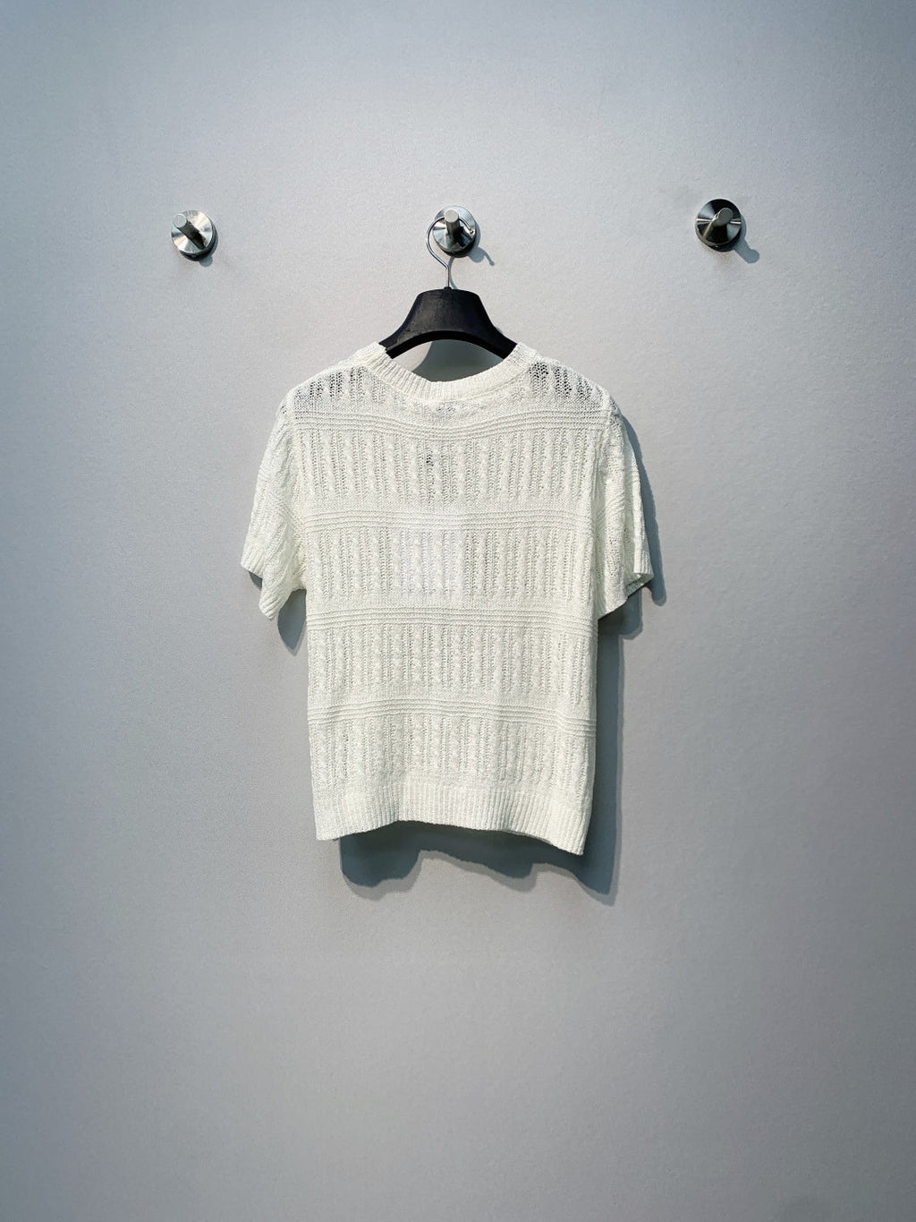 CHANEL 26S SHORT-SLEEVE KNIT TOP STYLE 1084