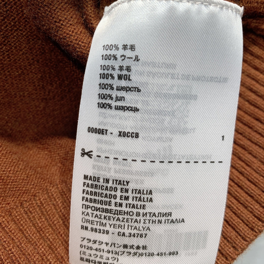 MIUMIU 26S SHORT SLEEVED KNIT POLO SHIRT 1234