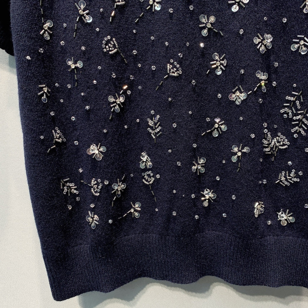 MIUMIU 26S SHORT SLEEVED KNIT POLO SHIRT 1233