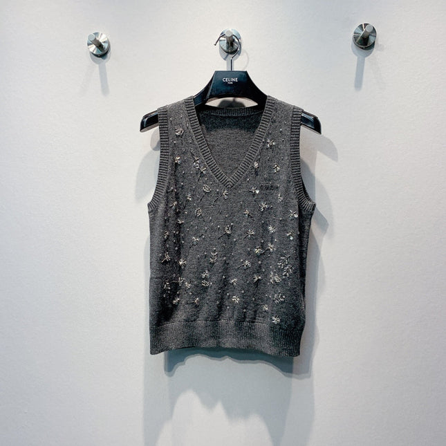 MIUMIU 26S KNIT VEST 1216