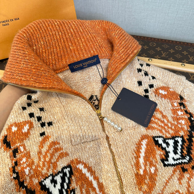 LV 25S WOOL CARDIGAN 0016