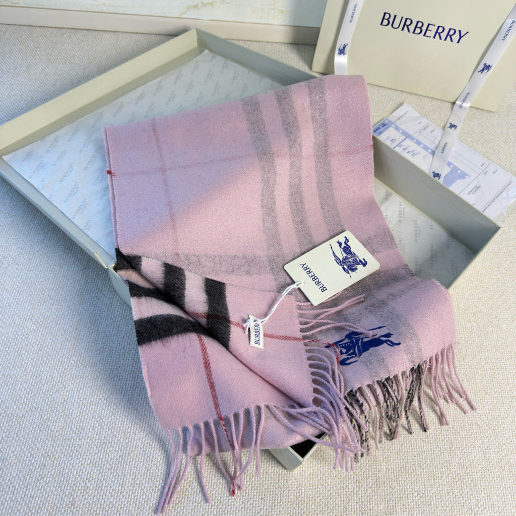 BURBERRY 25S SCARF 168 CM IN CASHMERE 938075
