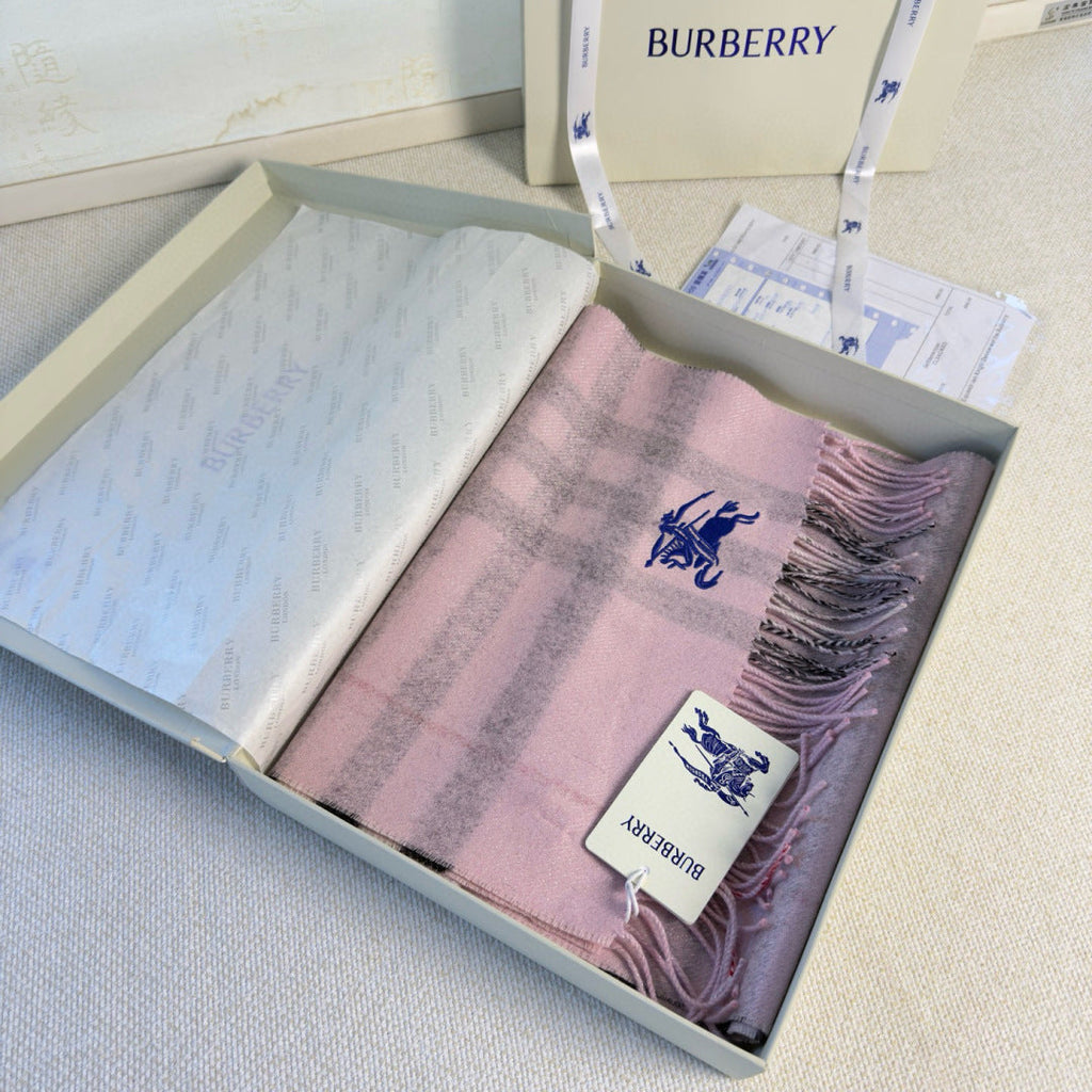 BURBERRY 25S SCARF 168 CM IN CASHMERE 938075
