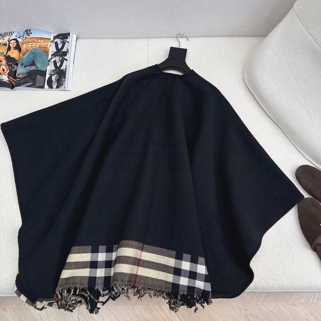 BURBERRY 25S PLAID KNITTED SCARF 127