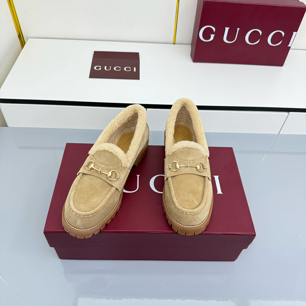 HORSEBIT LOAFERS IN TORTILLA BROWN SUEDE