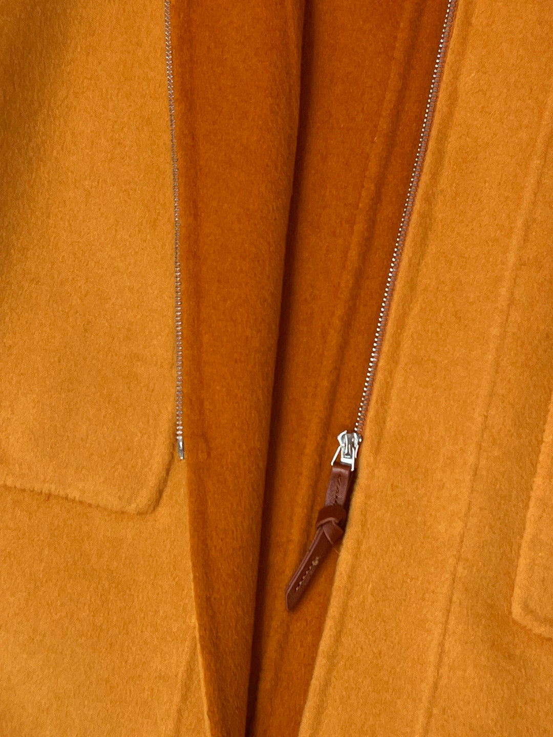HERMES 25S REVERSIBLE LONG CASHMERE COAT 244