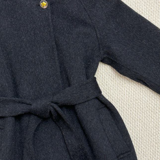 MAX MARA 25S TURTLENECK CASHMERE COAT 131