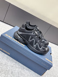 ALO 25S SALOMON XT WHISPER 40 MM IN BLACK MESH FABRIC