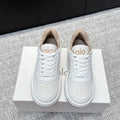 ALO 25S SNEAKER IN WHITE LAMBSKIN